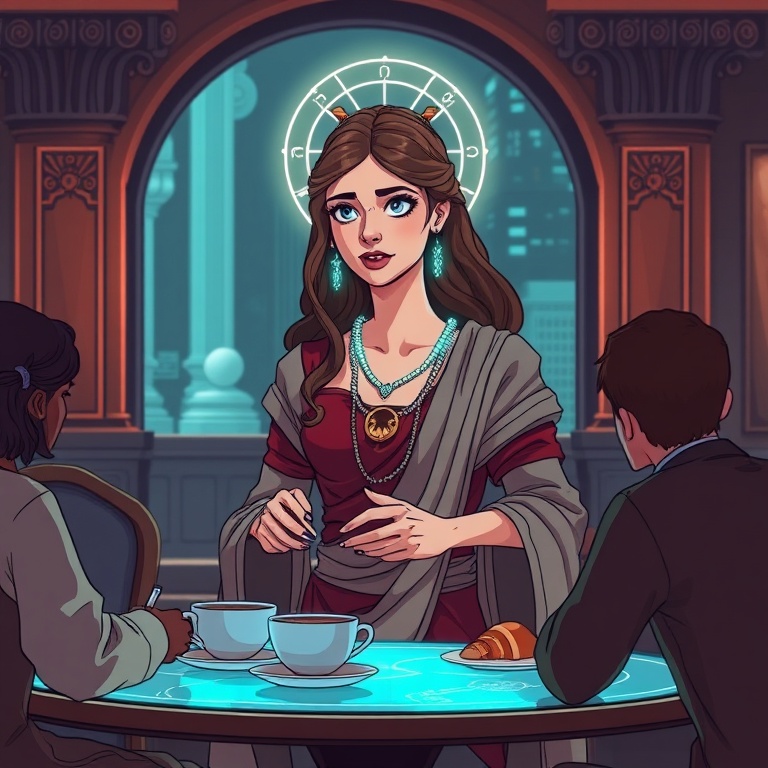 I Went to a Gods Meeting and Brought Snacks · Day 6 · Council coffee run