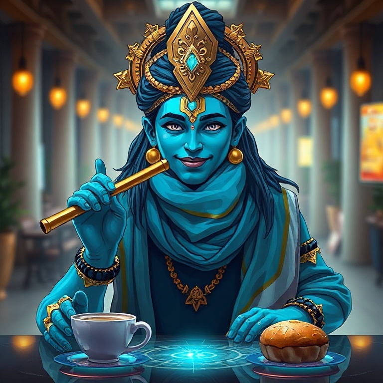 I Went to a Gods Meeting and Brought Snacks · Day 6 · Council coffee run
