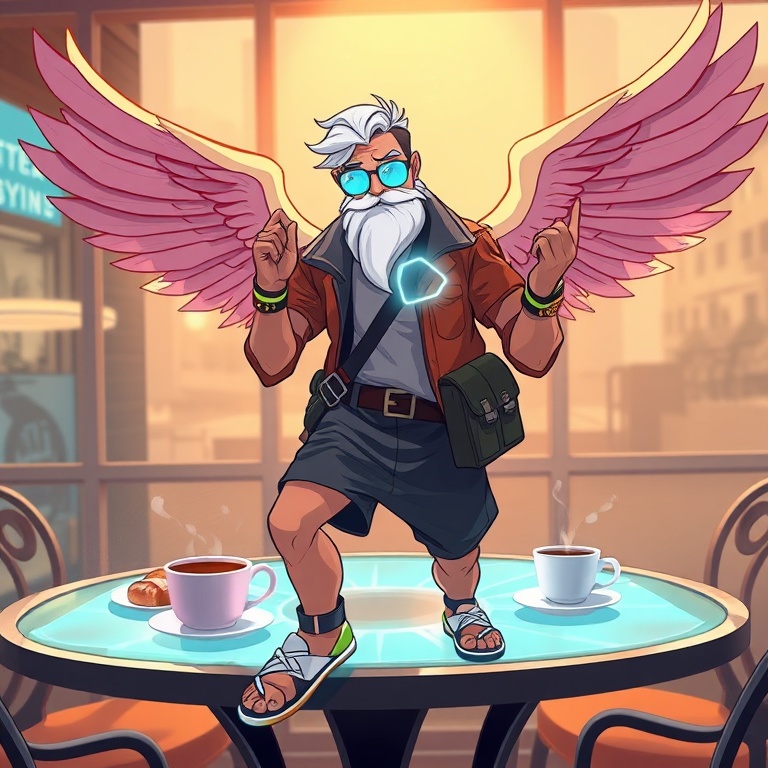 I Went to a Gods Meeting and Brought Snacks · Day 7 · Council coffee run