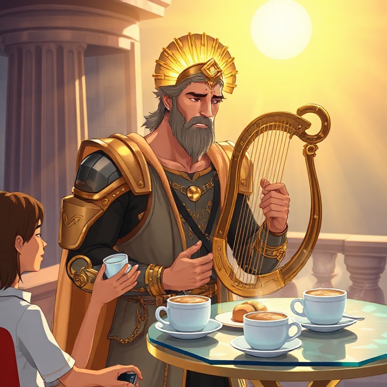 I Went to a Gods Meeting and Brought Snacks · Day 7 · Council coffee run