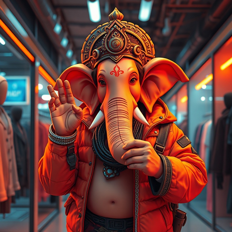 I Went Shopping and the Mirror Started Negotiating · Day 7 · Cyber street shopping