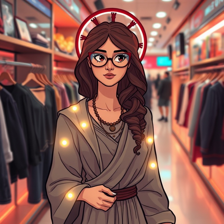 I Went Shopping and the Mirror Started Negotiating · Day 7 · Cyber street shopping
