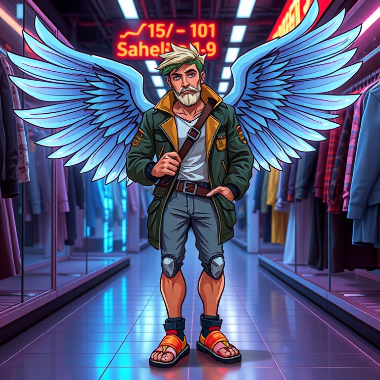 I Went Shopping and the Mirror Started Negotiating · Day 8 · Cyber street shopping