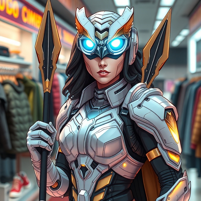 I Went Shopping and the Mirror Started Negotiating · Day 8 · Cyber street shopping