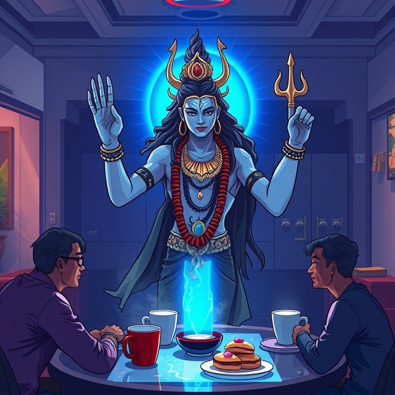 I Went to a Gods Meeting and Brought Snacks · Day 8 · Council coffee run
