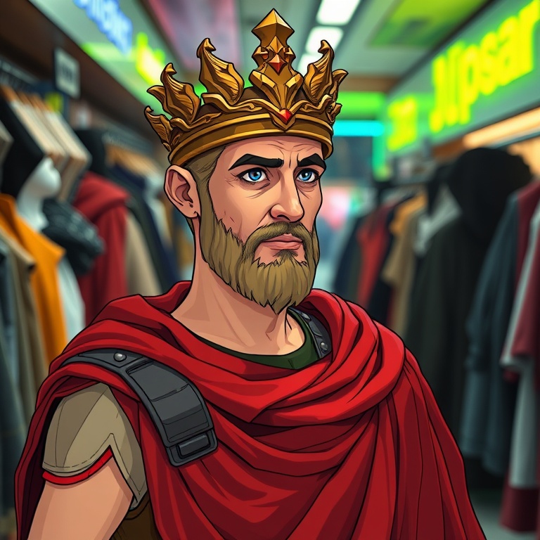 I Went Shopping and the Mirror Started Negotiating · Day 8 · Cyber street shopping