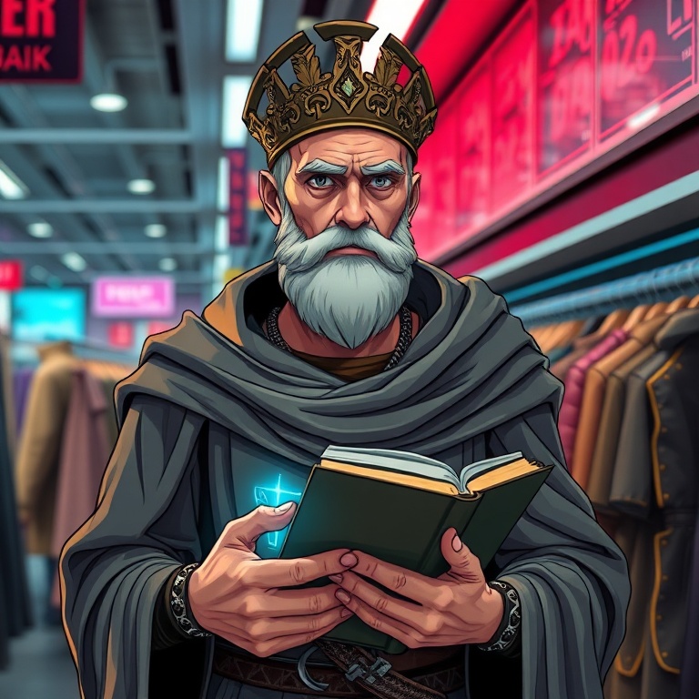 I Went Shopping and the Mirror Started Negotiating · Day 8 · Cyber street shopping