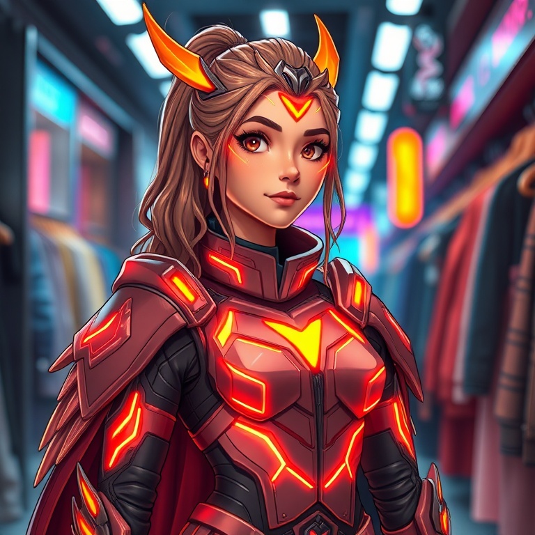 I Went Shopping and the Mirror Started Negotiating · Day 9 · Cyber street shopping