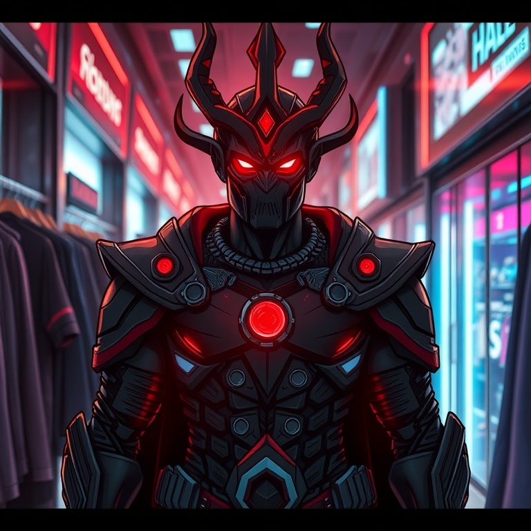I Went Shopping and the Mirror Started Negotiating · Day 9 · Cyber street shopping