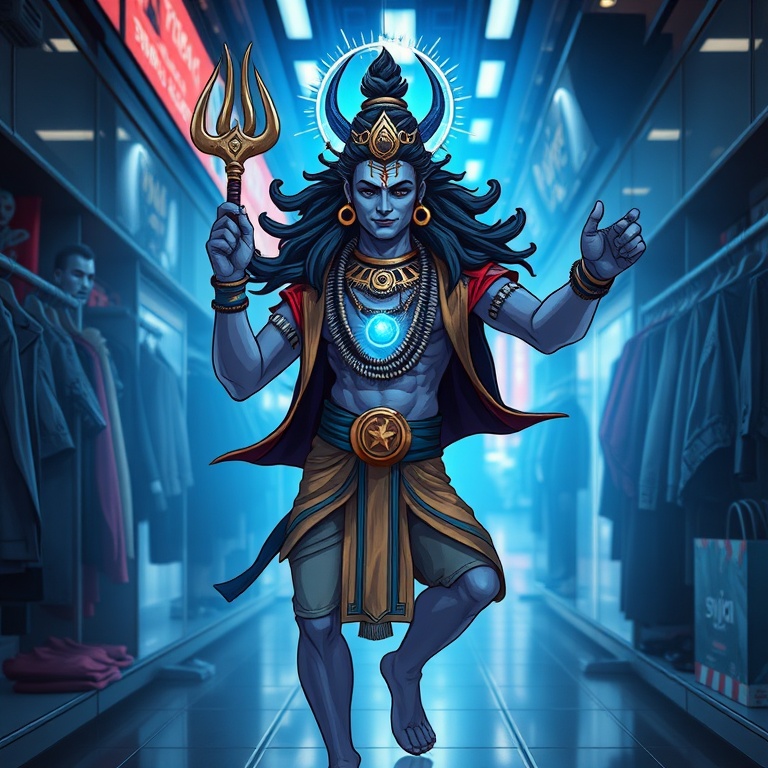 I Went Shopping and the Mirror Started Negotiating · Day 9 · Cyber street shopping