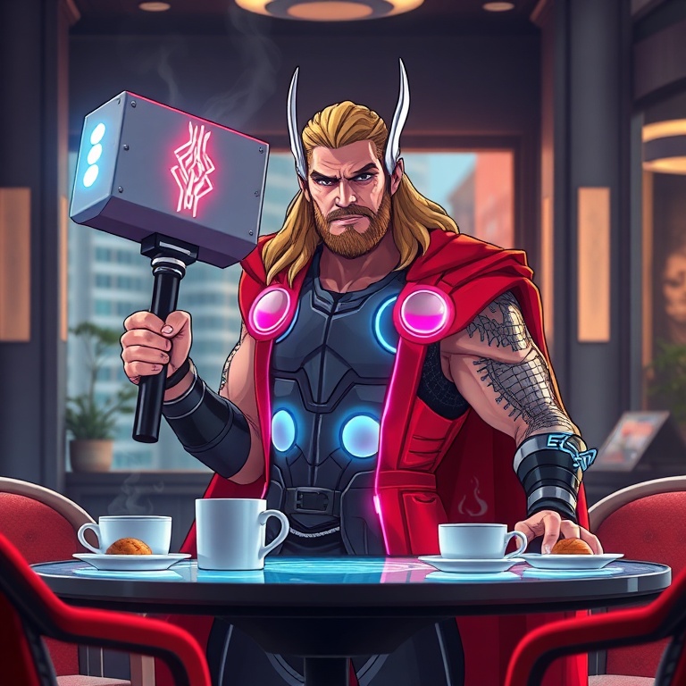 I Went to a Gods Meeting and Brought Snacks · Day 9 · Council coffee run