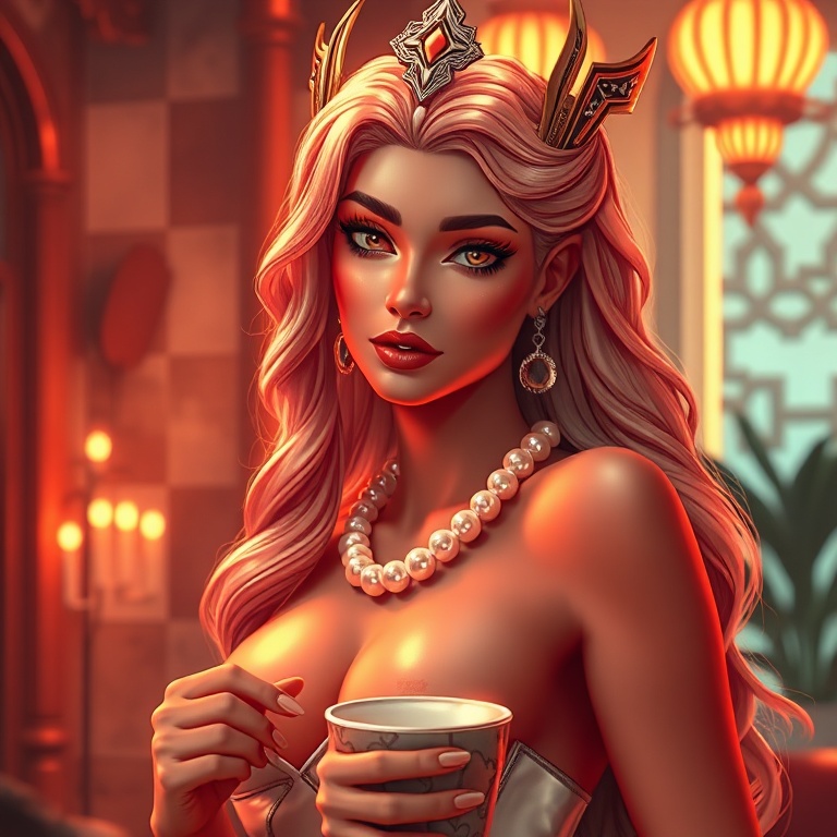 I Sat in the Neon Temple Before Answering Anyone · Day 10 · Temple coffee quiet
