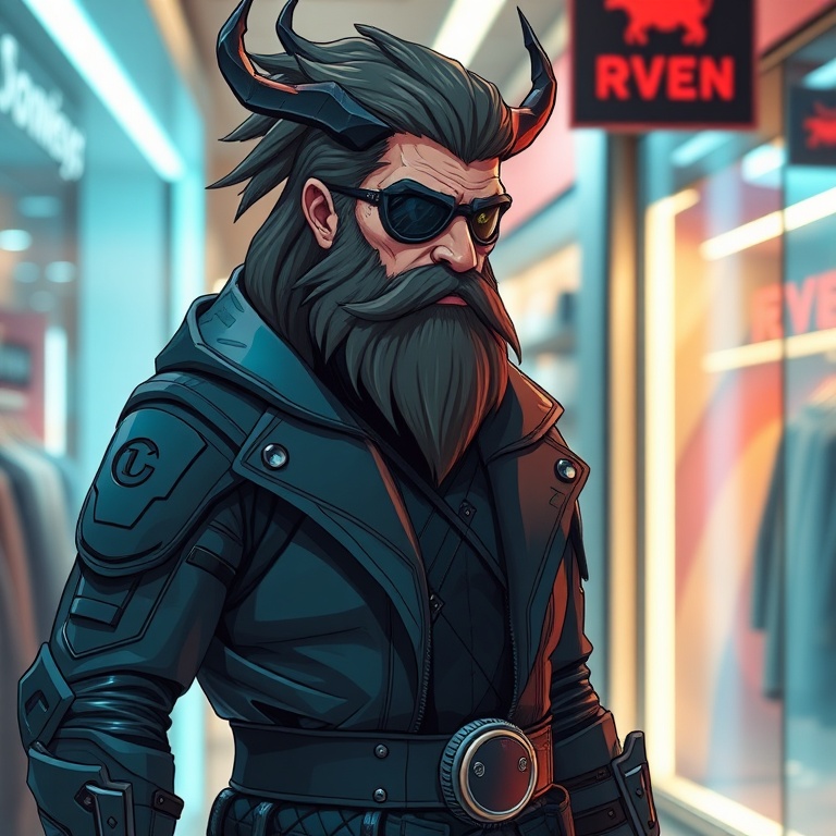 I Went Shopping and the Mirror Started Negotiating · Day 10 · Cyber street shopping