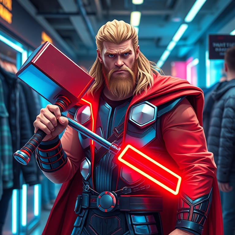 I Went Shopping and the Mirror Started Negotiating · Day 10 · Cyber street shopping