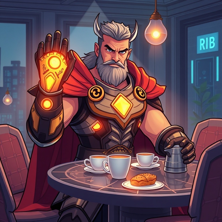 I Went to a Gods Meeting and Brought Snacks · Day 10 · Council coffee run