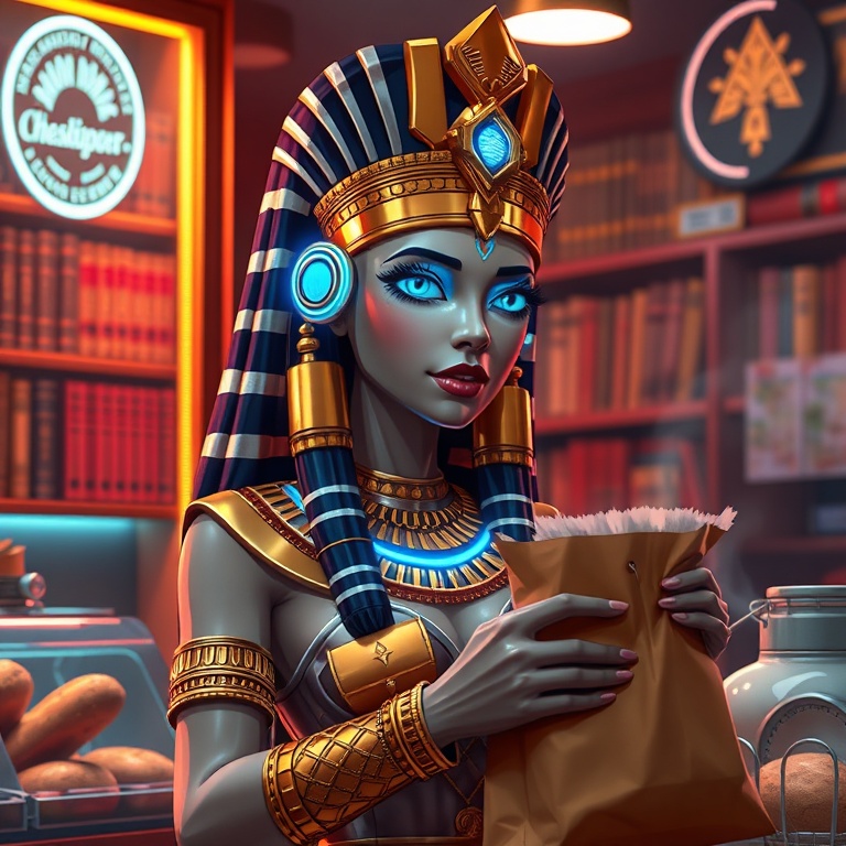 Cleopatra · corner cafe in