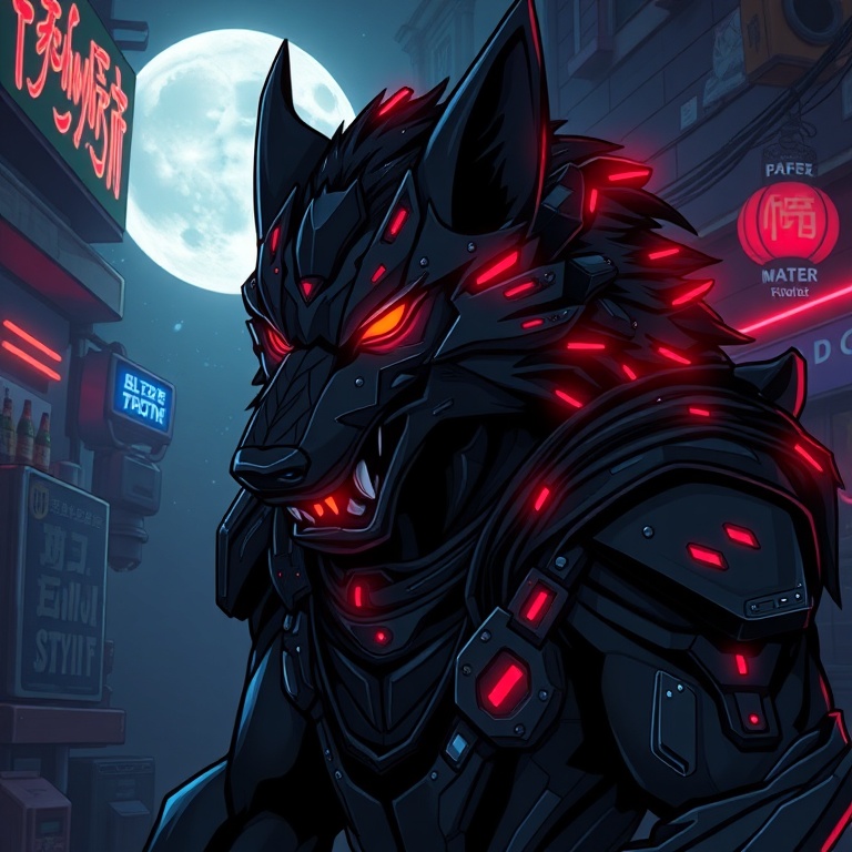 Fenrir-X · curb at sunrise