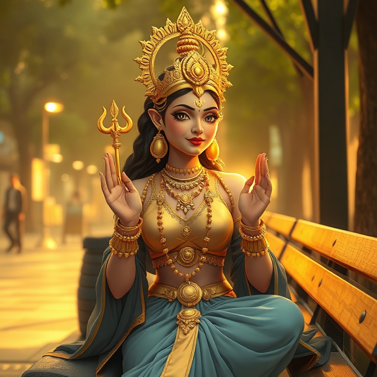 Lakshmi · small cafe table