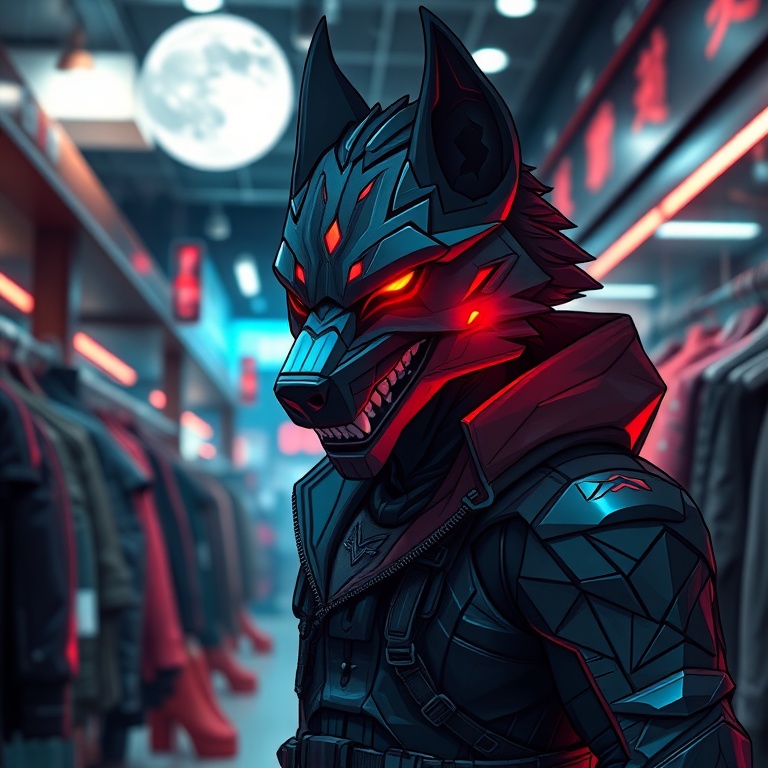 Fenrir-X · street stand with