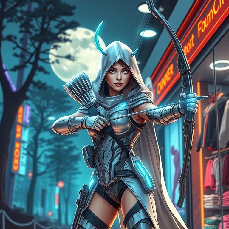 Artemis · street stand with