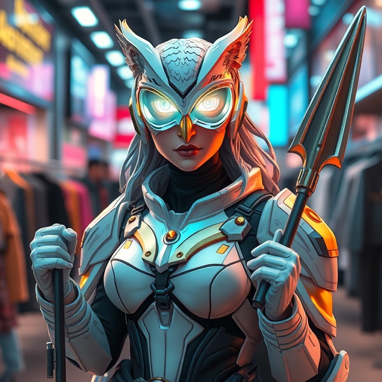 Athena · mall aisle that