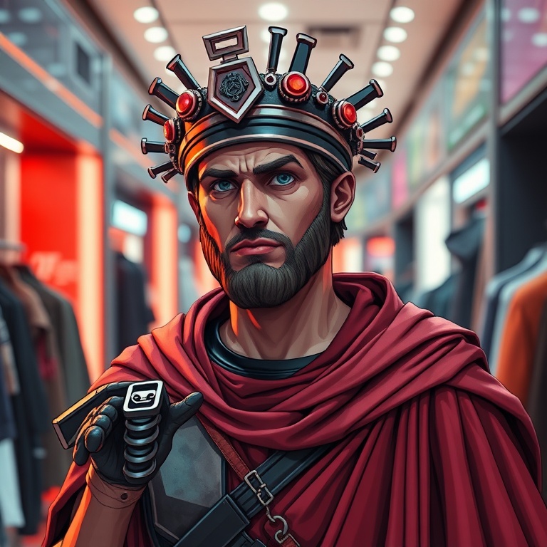 Julius · mall aisle that