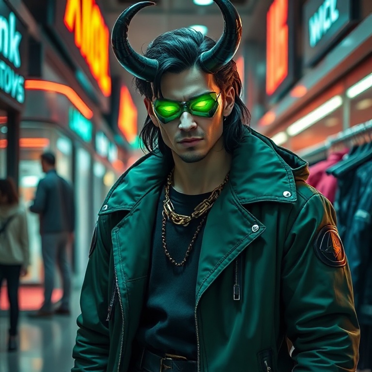 Loki · checkout, holding something