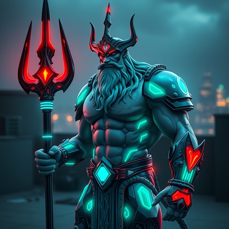 Poseidon · lane three with