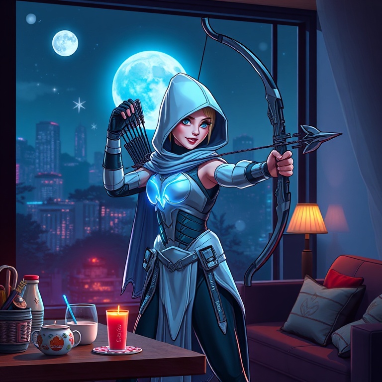 Artemis · kitchen while someone