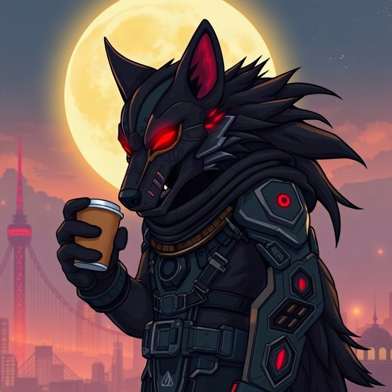 Fenrir-X · skyline before dawn