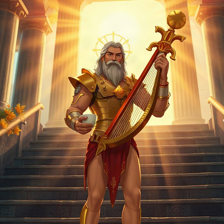 Apollo · temple steps with