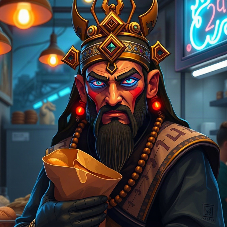 Waiting on cinnamon rolls while ordering chaos waits its turn