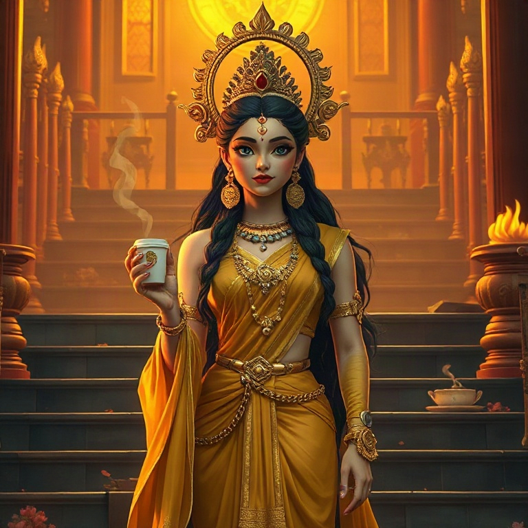 Lakshmi · incense and circuitry,